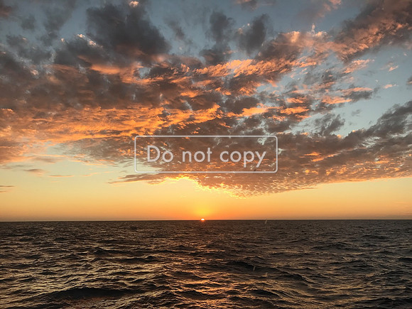 Amanecer oceanico